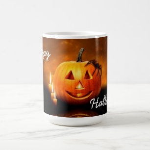 glückliche Halloween-Tasse/Pumpkin und Spider Tasse