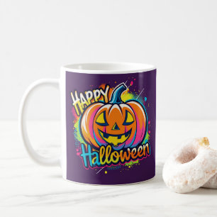 Glückliche Halloween-Tasse - Spooky & Fun-Geschenk Kaffeetasse