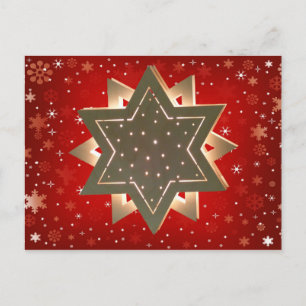 glückliche Hanukkah-Postkarte Postkarte