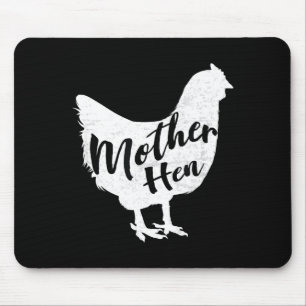 Glückliche Henne frohen Muttertag süße Hühner Gesc Mousepad