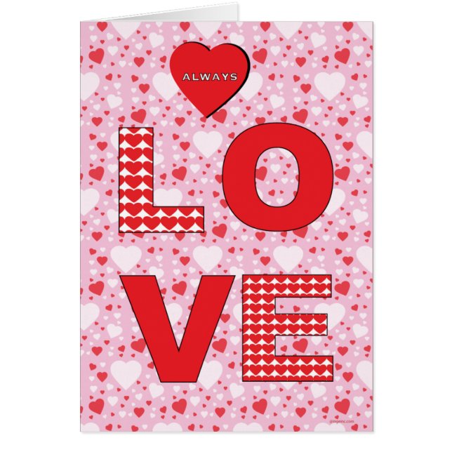 Glückliche Herzen LIEBE Feiertag des Valentines (Vorne)