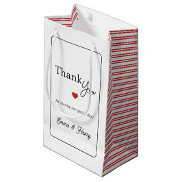 Glückliche Hochzeit Kleine Geschenktüte
