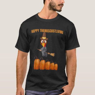 Glückliche hohe Dank Kosten Lebenshaltungskosten T-Shirt