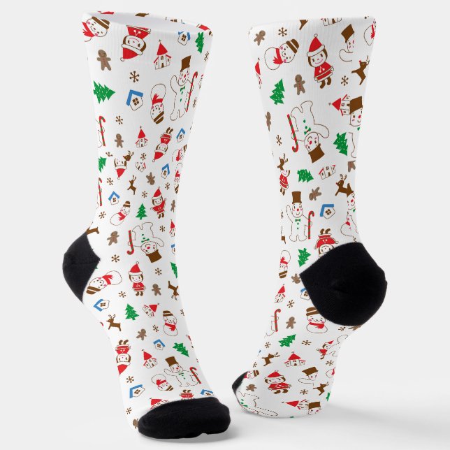 Glückliche Hohlstrümpfe Socken (Gewinkelt)