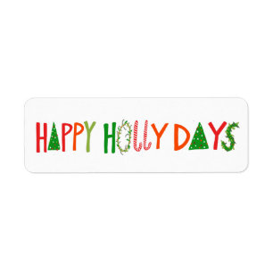 GLÜCKLICHE HOLUNDER-TAGE Feiertags Weihnachten Süß