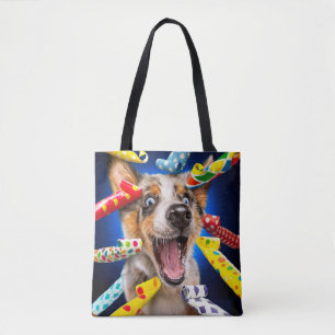 Glückliche Hundeparty-Tutgeräusche