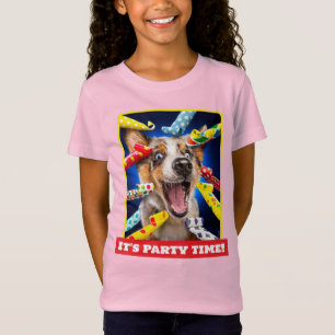 Glückliche Hundeparty-Tutgeräusche T-Shirt