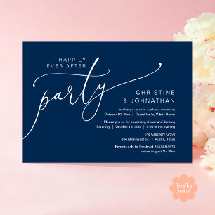 Glückliche Immer-wieder-Party, Flitterwochen-Abend Einladung