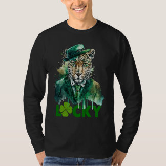 Glückliche irische Männer Frauen  2023 St. Patrick T-Shirt