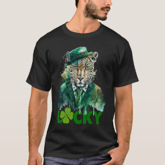 Glückliche irische Männer Frauen  2023 St. Patrick T-Shirt