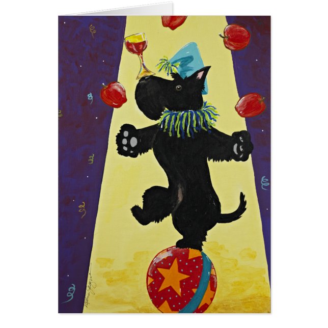 Glückliche Jack-Karte (Vorne)