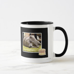 Glückliche Katze, aus glücklichem heraus Tasse