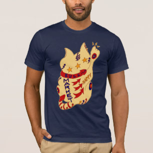 glückliche Katze der Hausse T-Shirt
