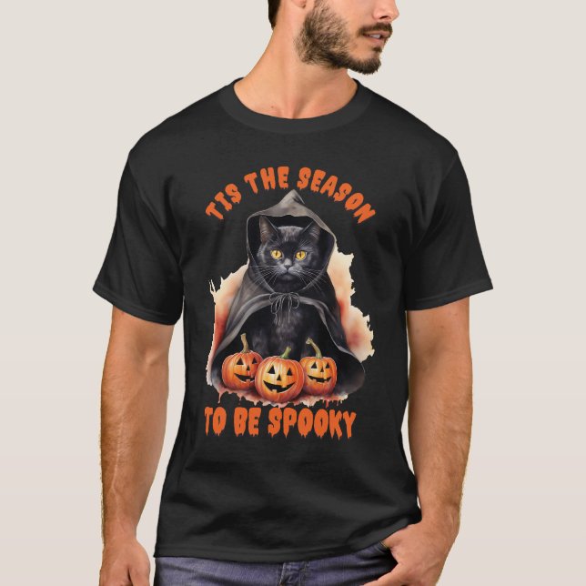 glückliche Katze T-Shirt (Vorderseite)