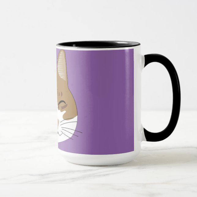 Glückliche Katze Tasse (Rechts)