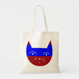 Glückliche Katze Tragetasche