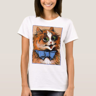 Glückliche Katze (Vintages Bild) T-Shirt