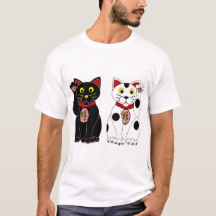 Glückliche Katzen T-Shirt