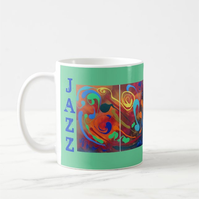 Glückliche Katzen-Tasse Tasse (Links)