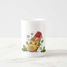 Glückliche Kawaii Marokkanische Balgha - Tradition