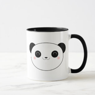 Glückliche Kawaii Panda-Bärn-Tasse Tasse