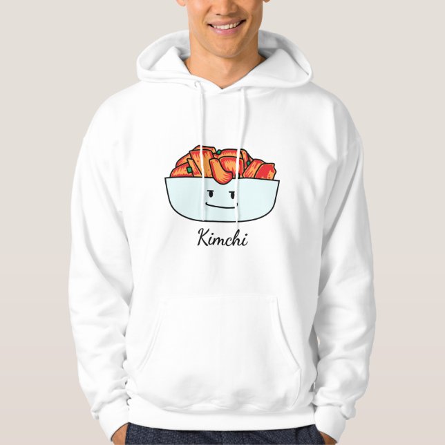 Glückliche Kimchi Kimchee Schüssel - glückliche Hoodie (Vorderseite)