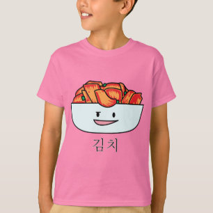 Glückliche Kimchi Kimchee Schüssel - glückliche T-Shirt