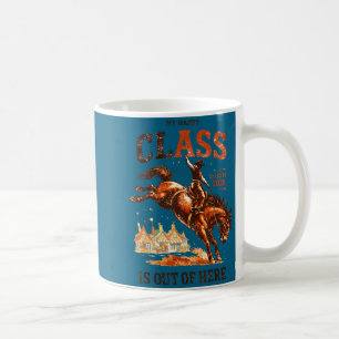 Glückliche Klasse ist hier raus Klasse 2026 Cowboy Kaffeetasse