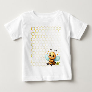 Glückliche kleine Biene Baby T-shirt