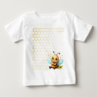 Glückliche kleine Biene Baby T-shirt