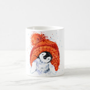 Glückliche kleine Penguin Tasse