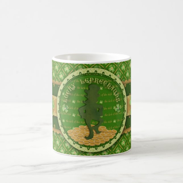 Glückliche Kobold-Tasse Tasse (Mittel)