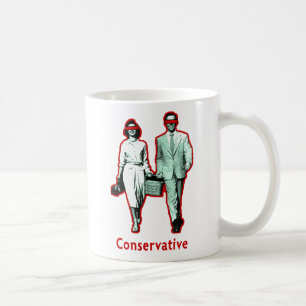 Glückliche konservative Paare Tasse