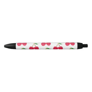 Glückliche lächelnde Kawaii-Kirschfrucht Kugelschreiber