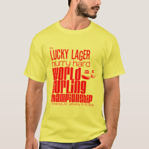 Glückliche Lager-Eile-harte T-Shirt
