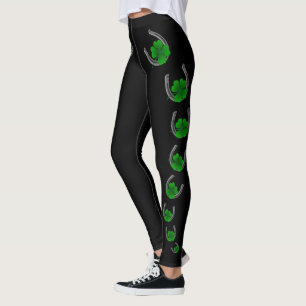 Glückliche Leggings Süße St. Patrick Leggings Dame
