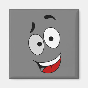 Glückliche Magnete - Kook Art - Behielt lächelnd u