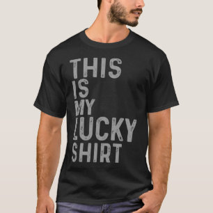 Glückliche Männer Jungs Mädchen Das ist mein Glück T-Shirt
