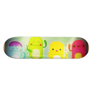 Glückliche Marionetten Skateboard