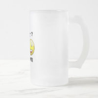 Glückliche" mattierte Tasse "RV