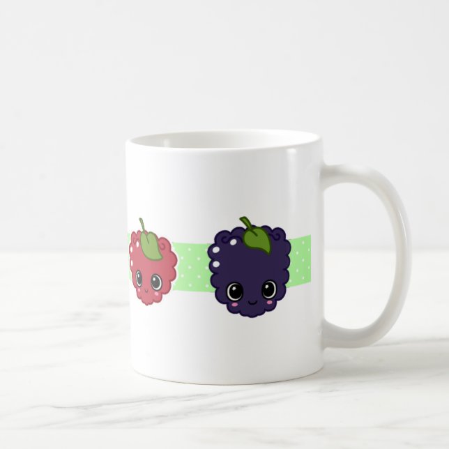 Glückliche Mischbeeren-Tasse Tasse (Rechts)