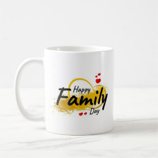 glückliche Momente der Familie Cup Kaffeetasse