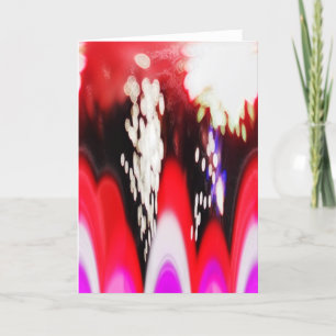 Glückliche Momente Kunst Feiertagskarte