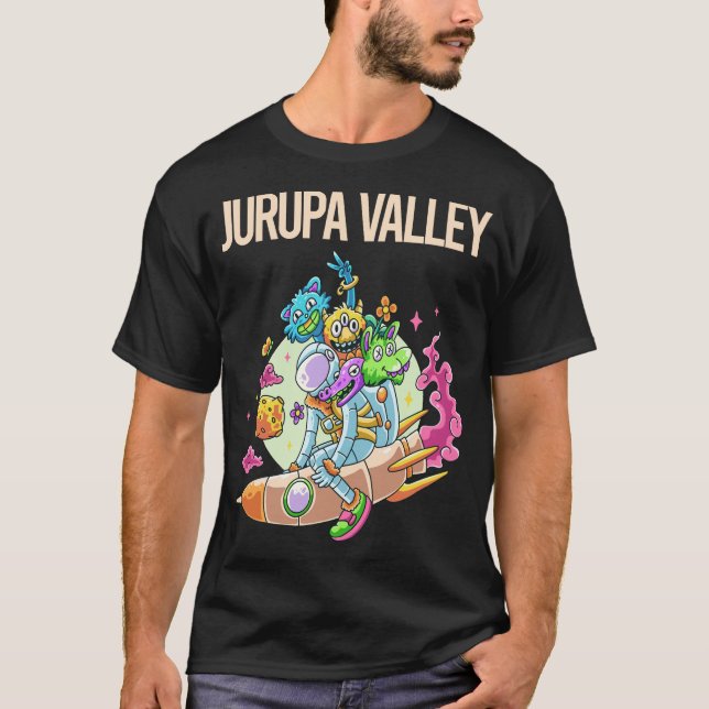 Glückliche Monster - Jurupa Tal T-Shirt (Vorderseite)