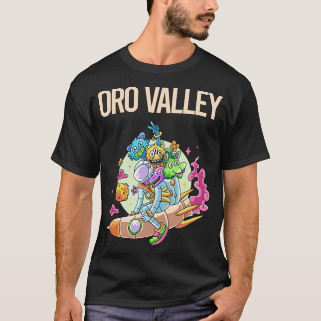 Glückliche Monster - Oro Valley T-Shirt (Vorderseite)