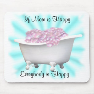 Glückliche Mutter - anpassen Mousepad