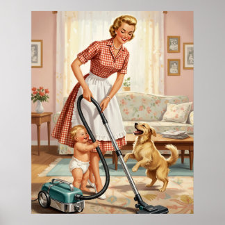 Glückliche Mutter Poster