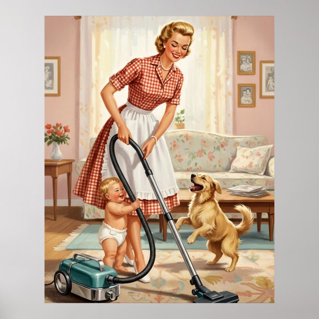 Glückliche Mutter Poster (Vorne)