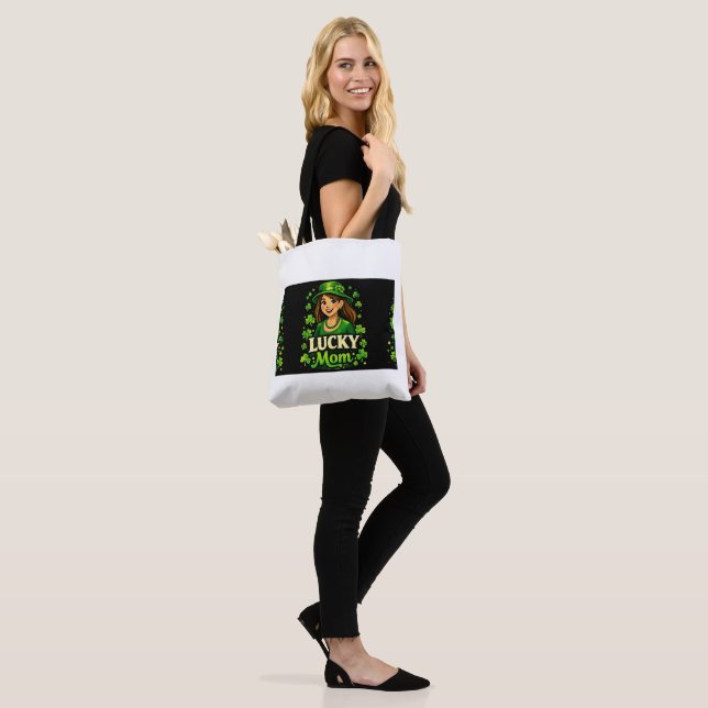 Glückliche Mutter – St. Patrick’s Day Kleeblatt-De (Am Model)