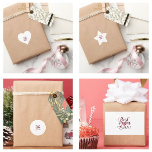 Glückliche Mutter Tag Beste Mama je Stern-Aufkleber